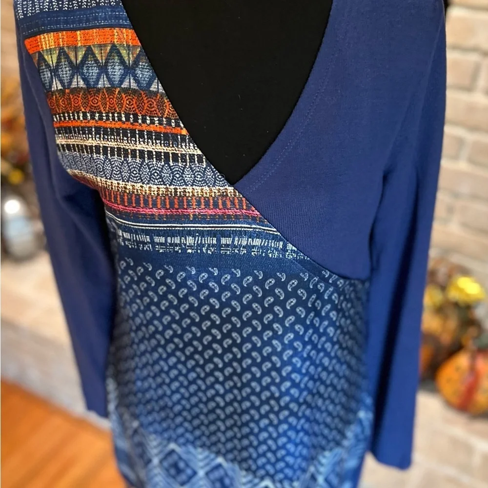 KEWEA NWT blue dress. Large